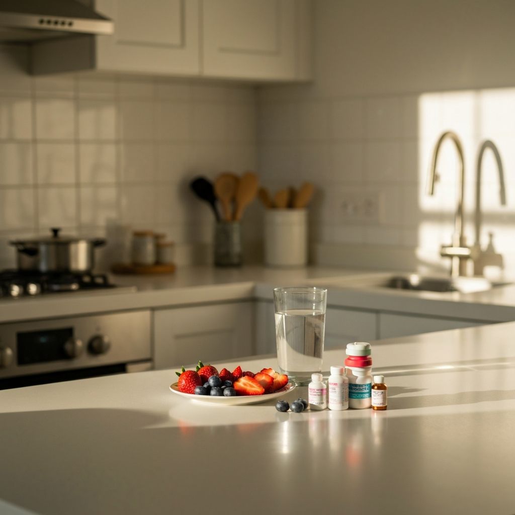 Morning supplement routine